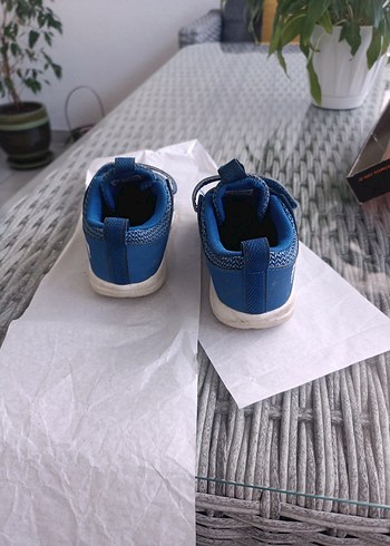 Erkek Çocuk Mavi Adidas Sneakers Velcro - Görsel 4