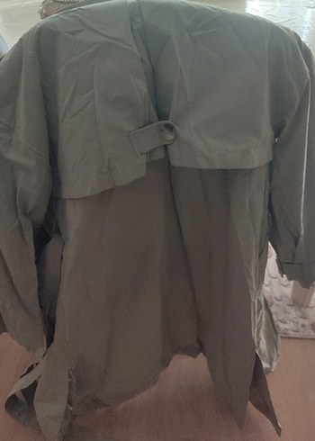 Kadın mint Midi Trençkot - Görsel 4