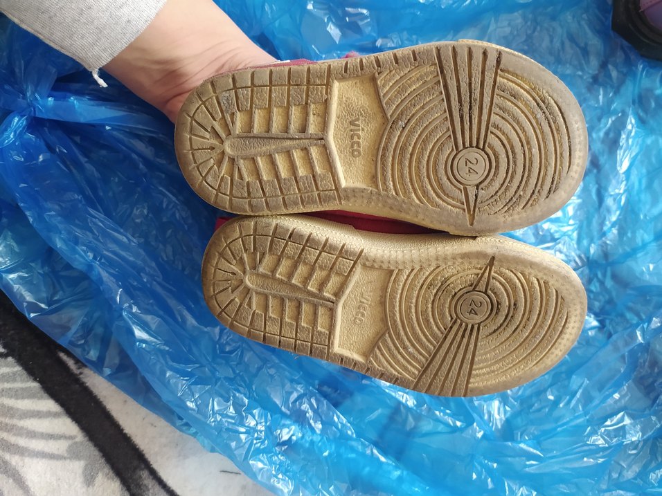 Kız Çocuk Pembe Cırt Cırtlı Spor Ayakkabı - Görsel 3