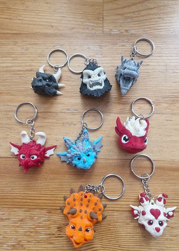 çeşitli anahtarlıklar - Görsel 2