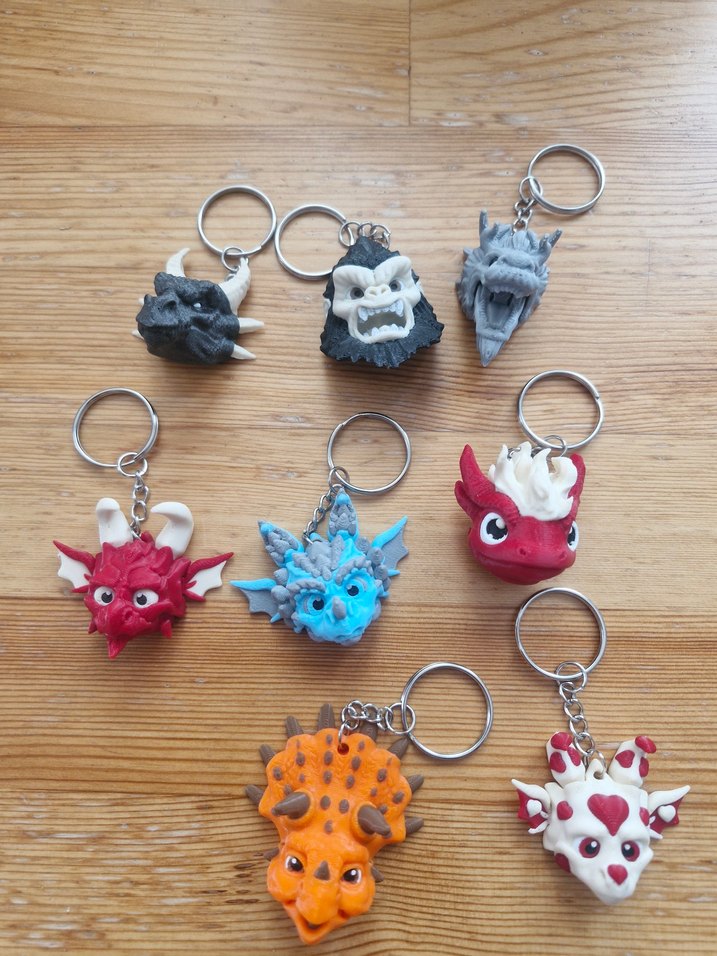 çeşitli anahtarlıklar - Görsel 2