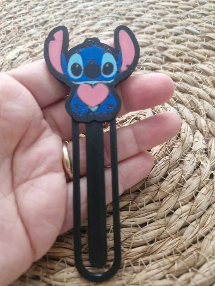 - Stitch Figürlü kitap ayracı - Görsel 2