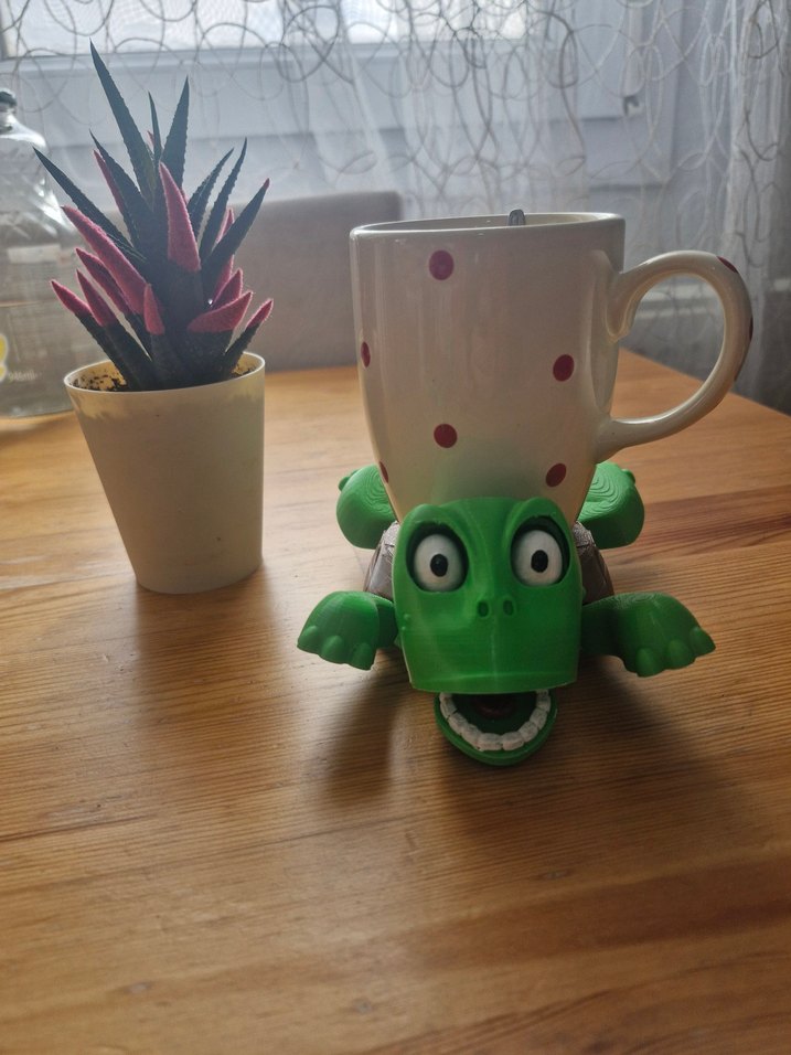 kaplumbağa bardak altlıgı - Görsel 2