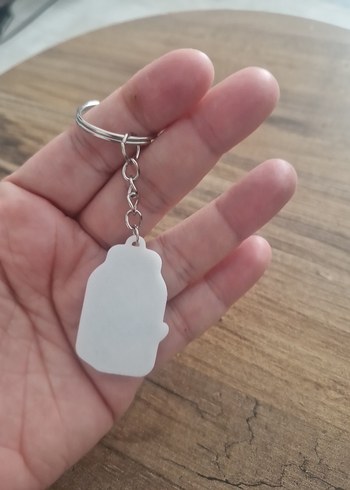 süt şeklinde anahtarlık - Görsel 3