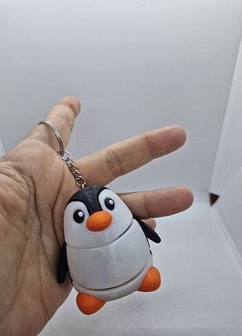 Penguen anahtarlık