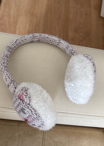 Beyaz ve Gri Kedi Kulaklığı - Görsel 2