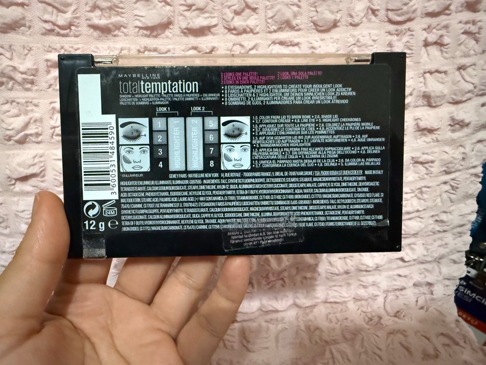 Maybelline Total Temptation Göz Farı Paleti - Görsel 2