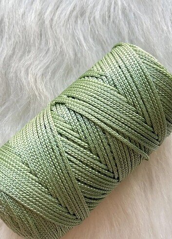 Beden çeşitli Renk Polyester makrome ip
