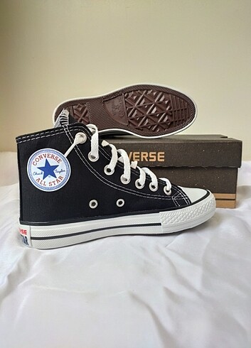 39 Beden Converse All Star Siyah Ayakkabı