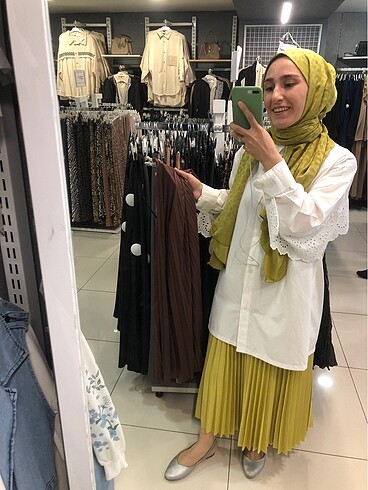 Yağ yeşili etek