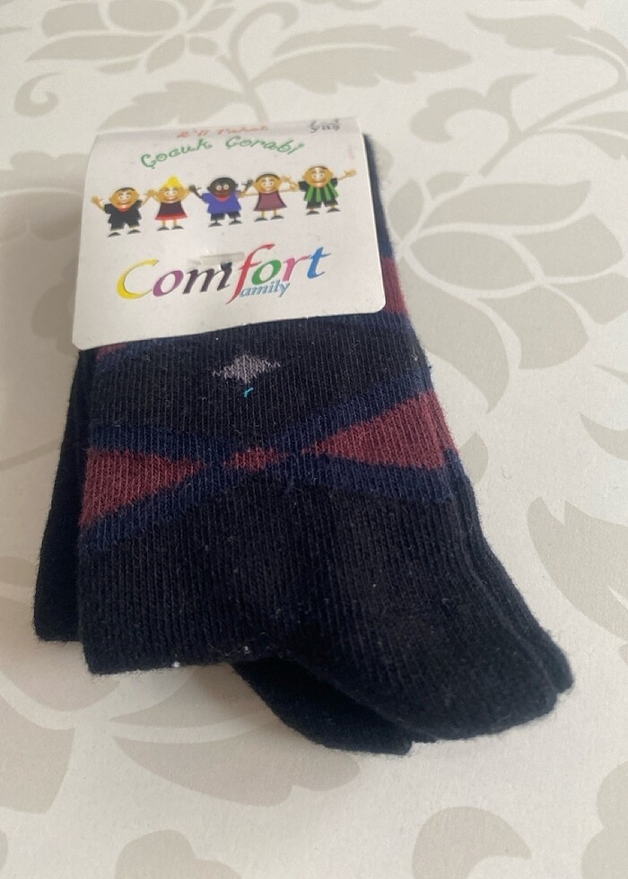 Erkek çocuk çorap ikili - Görsel 2