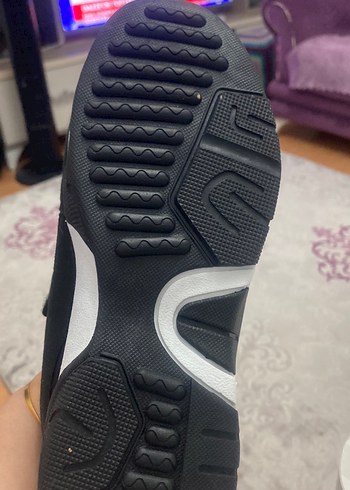 37 Beden siyah Renk Erkek Çocuk Siyah Spor Ayakkabı Velcro 38 numara