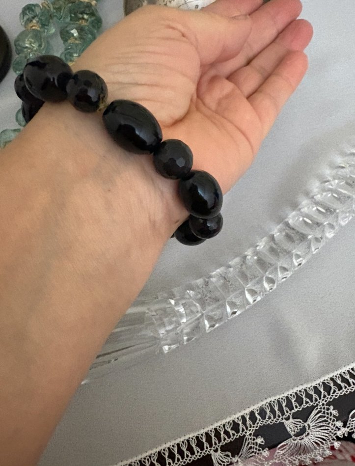 Orjinal akik taşlı bileklik - Görsel 2