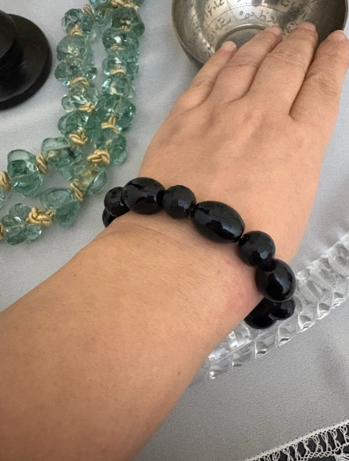 Orjinal akik taşlı bileklik - Görsel 3