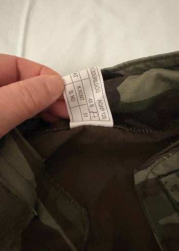 Erkek Kamuflaj Askeri kaban - Görsel 3