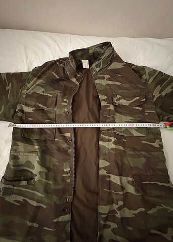 Erkek Kamuflaj Askeri kaban - Görsel 4