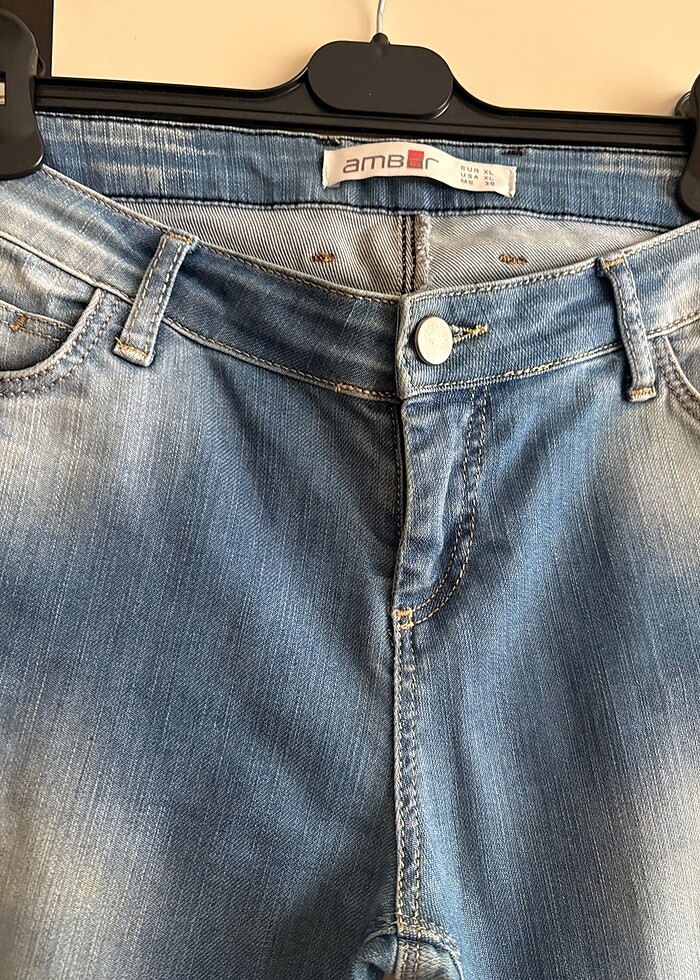 Ambar kot pantolon - Görsel 2