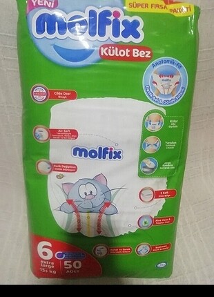 Molfix ekstra large 6 numara 15 kg 