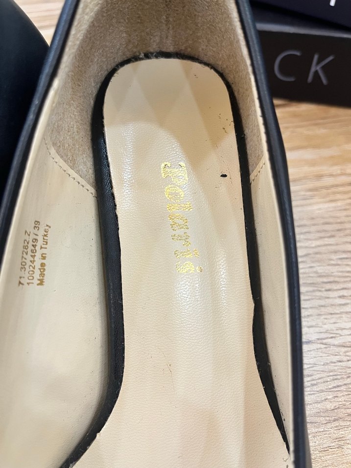 Klasik Siyah Stiletto Topuklu Kadın Ayakkabı - Görsel 4