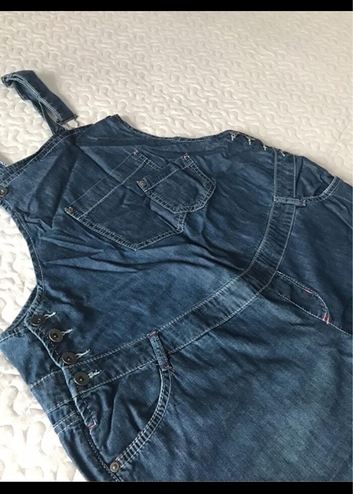 Hamile salopet tulum - Görsel 4