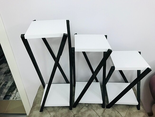 3 lü çiçeklik
