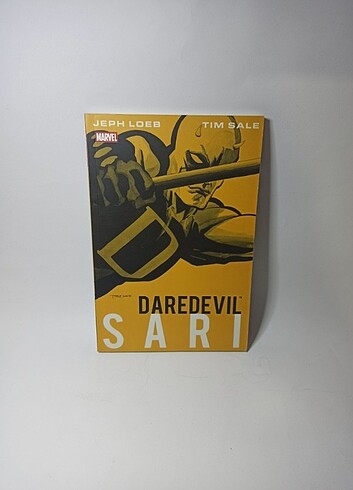 Daredevil sarı, silver surfer ağıt marvel çizgi roman 