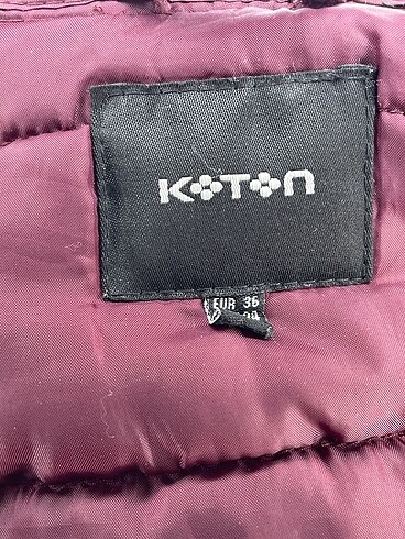 36 Beden bordo Renk Koton Mont %70 İndirimli.