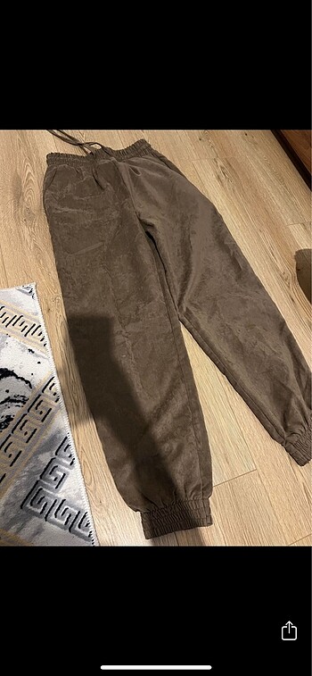36 Beden Kadife jogger eşofman altı