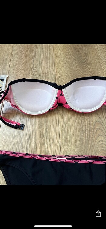 40 Beden pembe Renk Pembe renk boyundan bağlamalı bikini