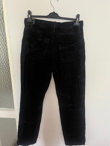 38 Beden ZARA ALACALİ SİYAH PANTOLON