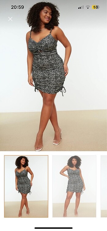 Trendyol & Milla Curve elbise