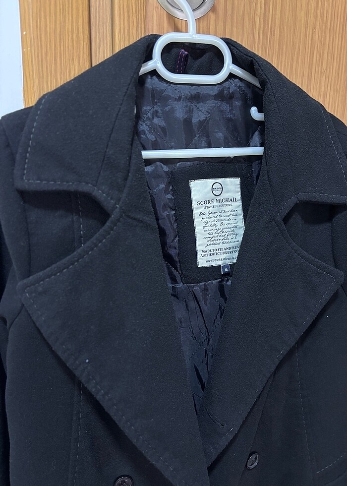 Erkek kaşe kaban - Görsel 4