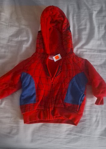 Kapüşonlu Fermuarlı Erkek Çocuk Sweatshirt