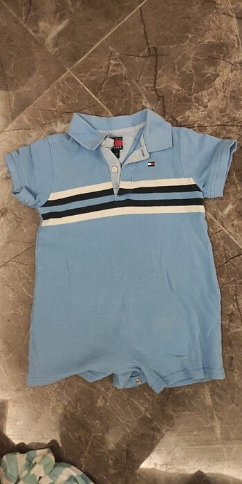 9 Ay Beden mavi Renk Tommy Hilfiger tulum