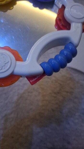  Beden Fisher Price marka aynalı renkli tef