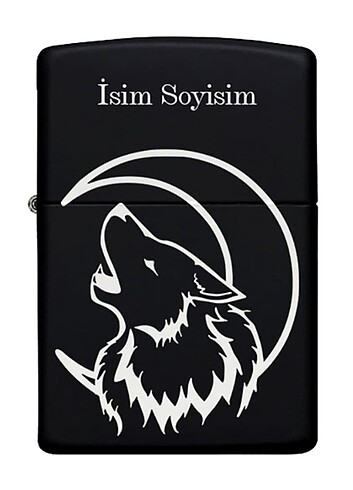  Beden Renk Kişiye Özel İsimli Zippo Metal Çakmak 