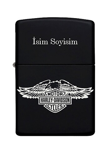 Beden Kişiye Özel İsimli Zippo Metal Çakmak