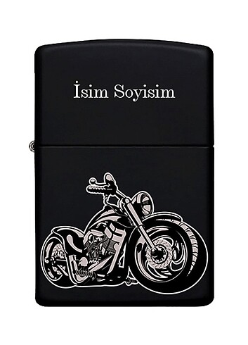 Kişiye Özel İsimli Zippo Metal Çakmak
