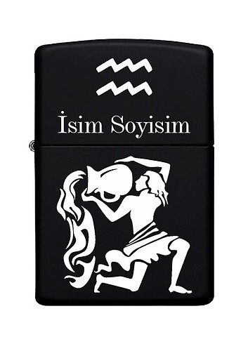 Beden Kişiye Özel İsimli Zippo Metal Çakmak