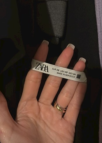 Zara siyah elbise - Görsel 4