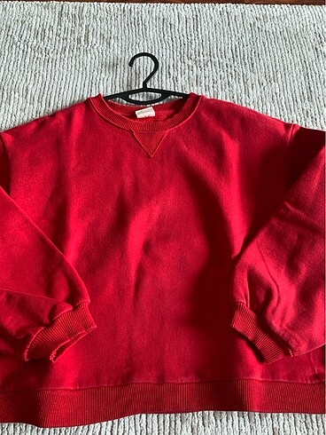 Zara Kırmızı sweatshirt