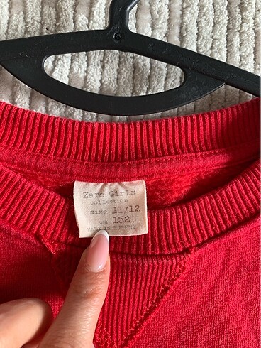 s Beden kırmızı Renk Kırmızı sweatshirt