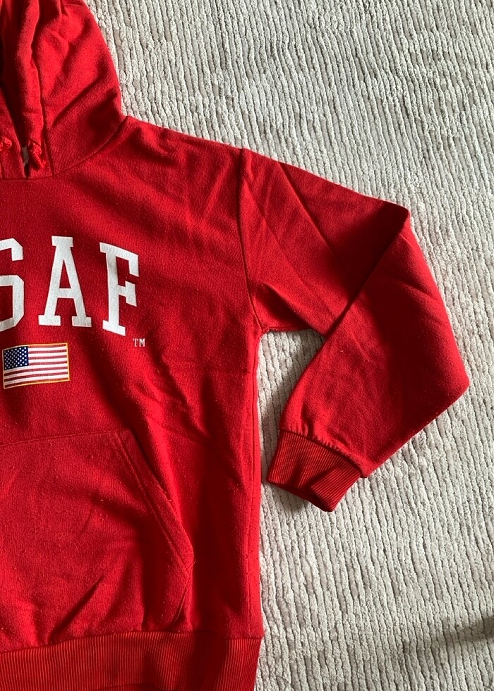 Kırmızı sweatshirt - Görsel 2