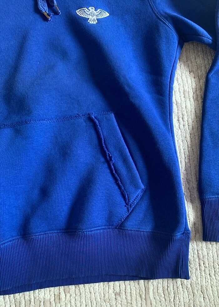 Lacivert sweatshirt - Görsel 4