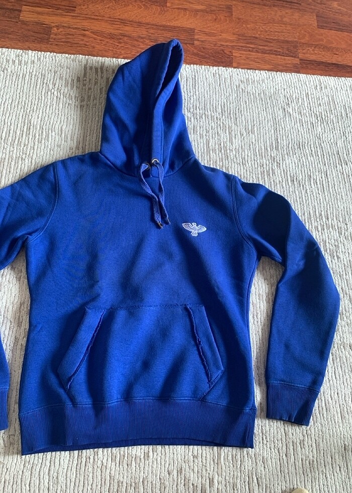 Lacivert sweatshirt - Görsel 2