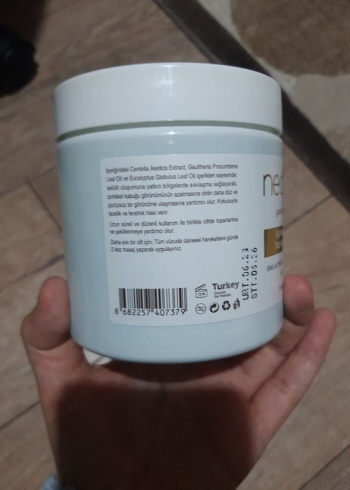 NEOPİNK VÜCUT SIKILAŞTIRICI JEL SELÜLİT - Görsel 4