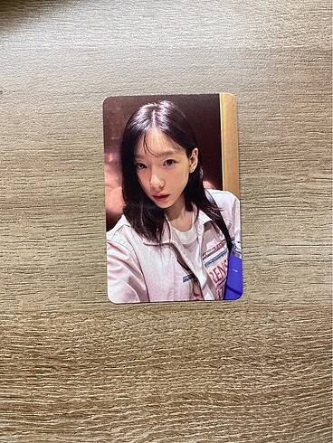 snsd taeyeon photocard