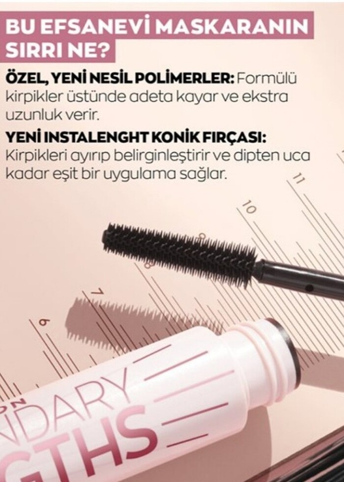 Legendary lash maskara - Görsel 3