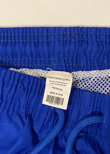 Mavi Elastik Bel Basic Erkek Mayo - Görsel 2