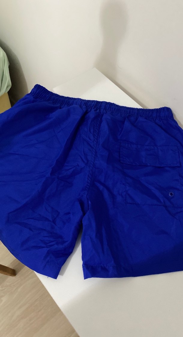 Mavi Elastik Bel Basic Erkek Mayo - Görsel 4